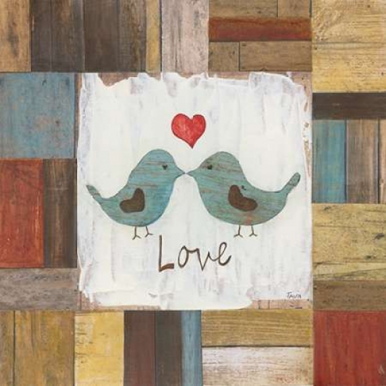 Love Birds Canvas Art - Tava Studios ()
