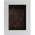 thumbnail image 2 of 8x10 Shadow Box Frame In White With A 1 3/4" Usable Depth Includes Brown Suede Acid-Free Backing,, 2 of 6