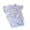 Purple, variant on Girl Shirts Summer Short Sleeve With Flutter Sleeves Print Casual Tees Toddler Kids Comfortable Girls Tshirts 2-12 Years