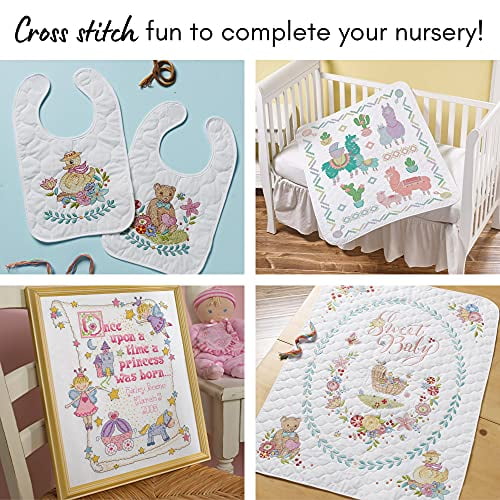Stamped Cross Stitch Baby Quilts