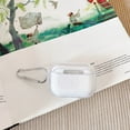 thumbnail image 5 of Cute Airpod 2/1 Clear Case with Keychain, Cartoon Doodle Smiley Face Design Soft Silicone Smooth Shockproof Compatible with Airpods 2 & 1 Charging Case for Girls Kids Women-Smile F, 5 of 11