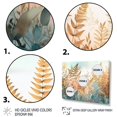 thumbnail image 3 of DESIGN ART Designart "Beige Fern Fantasia" Floral Ferns Wall Decor 32 in. wide x 16 in. high, 3 of 5
