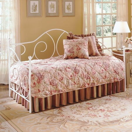Caroline Complete Metal Daybed With Euro Top Spring Support Frame Caroline Complete Metal Daybed With Euro Top Spring Support Frame And Pop Up Trundle Bed