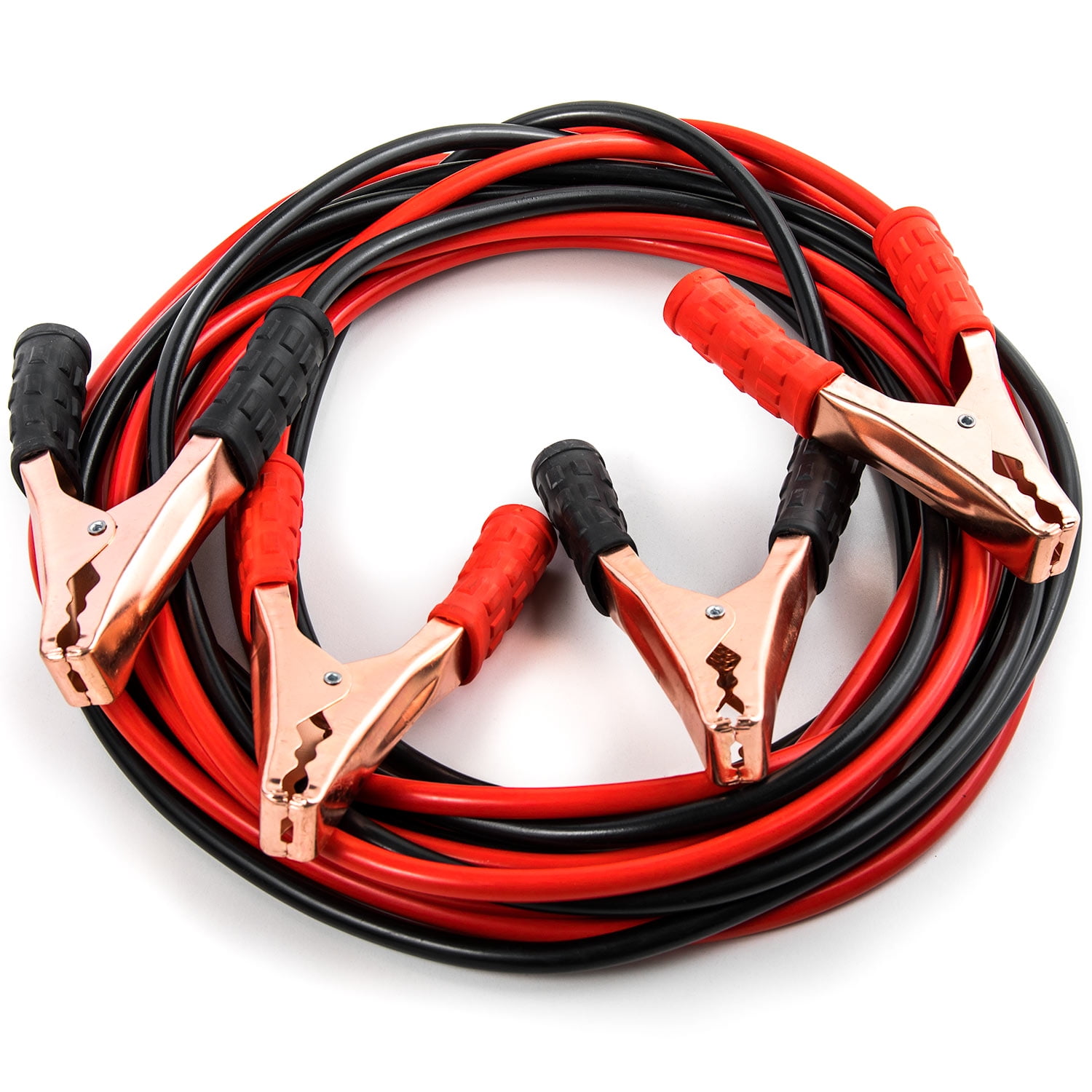 4AWG x 20Ft TOPDC Jumper Cables 4 Gauge 20 Feet Heavy Duty Booster Cables with Carry Bag 