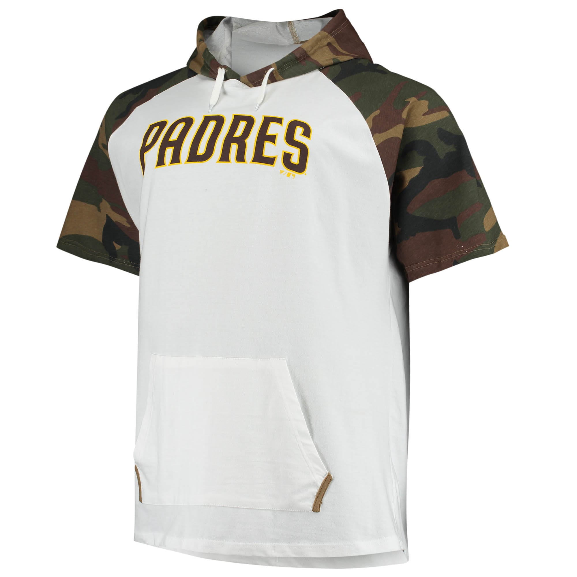 Men's Fernando Tatis Jr. White/Camo San Diego Padres Player Big & Tall  Raglan Hoodie T-Shirt 
