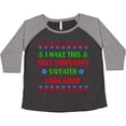 thumbnail image 3 of Inktastic I Make This Ugly Christmas Sweater Look Good Women's Plus Size T-Shirt, 3 of 5