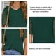 thumbnail image 4 of Camisa de manga corta NikouMX con lunares y cuello en V para mujer, 4 of 5