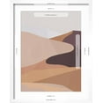 thumbnail image 5 of Art.com Desert Dunes I Art Print by Annie Warren, White Frame Wall Art, 17" x 21", 5 of 5