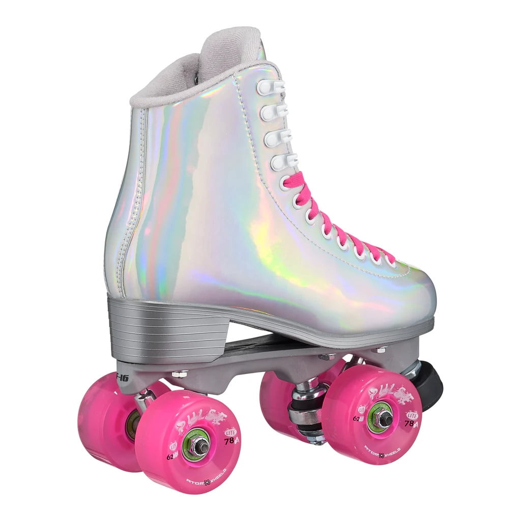 Atom Quad Outdoor Roller Skates - Evo Nylon Women's Outdoor Package (Hologram)