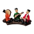 thumbnail image 1 of Artesanía Miniatura Drama Actor de personajes arte popular Resina Estatua de jardín Música Escultura temática Adornos de, 1 of 8