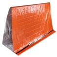 thumbnail image 3 of Tent, Moistureproof Emergency Tent, Orange For Outdoor Emergency Situations Camping, 3 of 8
