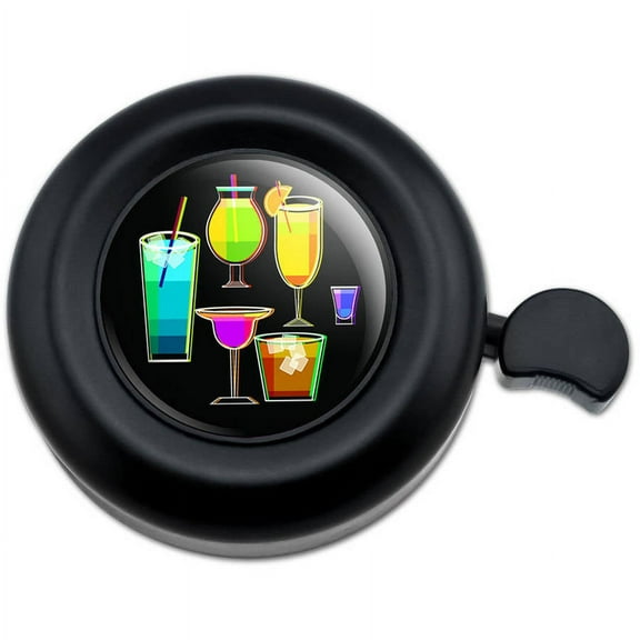 Cocktails Bicycle Handlebar Bike Bell