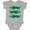 AC-Heather Grey, variant on Alligator Crocodile Reptile Girls Baby Bodysuit