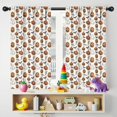 thumbnail image 5 of Blackout Kids Curtains,Classic Halloween Pattern Childrens Insulated Curtains Set Of 2,Bedroom Essentials,Toddler Room Decor 42"x54", 5 of 5