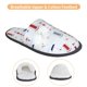 thumbnail image 3 of Balery Nautical Lighthouse Sailboat Pantuflas de Casa de Felpa Silenciosas con Diseño Estampado, Zapatillas Cómodas Antideslizantes de Algodón para Interior-Large, 3 of 8