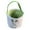 Green, variant on Xoxingysm Home Textile Storage Easter Basket Holiday Rabbit Bunny Printed Canvas Gift Carry Candy Bag