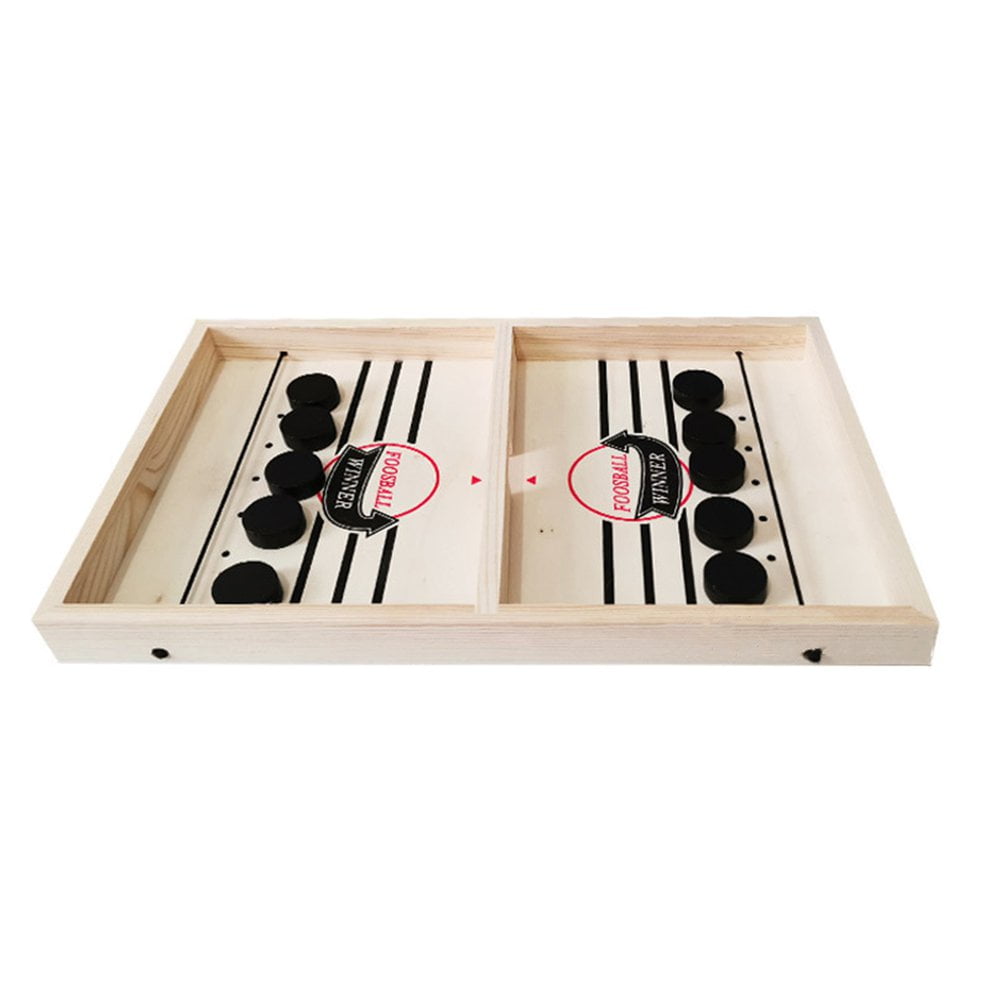 Fast Sling Puck Game Paced SlingPuck Winner Board Family Games Juego Toy L/P 