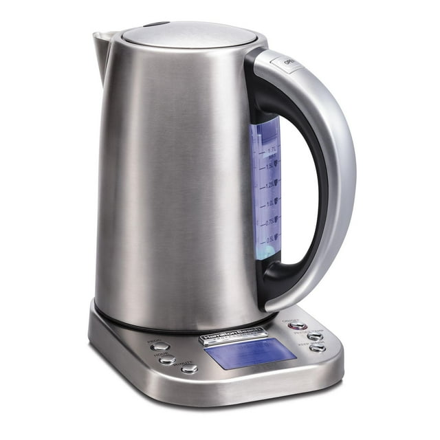 Hamilton Beach Professional Electric Kettle with Variable Temperature Control, 1.7 L, Stainless Steel, 41028C
