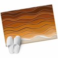 thumbnail image 2 of Ocean Waves Washable Small Entryway Area Rugs 2'x3', Abstract Spray Beach Low Pile Throw Rug Non-Slip Sturdy Edge Binding Carpet for Front Door Floor Room Entry, 2 of 9