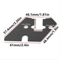 thumbnail image 2 of Para TT02 Grupo de Dirección Cubierta Antiarena Tablero de Fibra de Carbono Cubierta Antipolvo para Accesorios de Coche 1/10 RC, 2 of 6