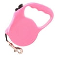 thumbnail image 3 of Methold Correa extensible para caminar para mascotas, cuerda para caminar de nailon retráctil automática Suministros para perros rosado 15*8*3cm, 3 of 6
