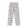 thumbnail image 5 of Goofa Cute Baseball Printed Soft Pajama Pants for Men, Wide Leg Comfy Casual Lounge Yoga Pants-, 5 of 9
