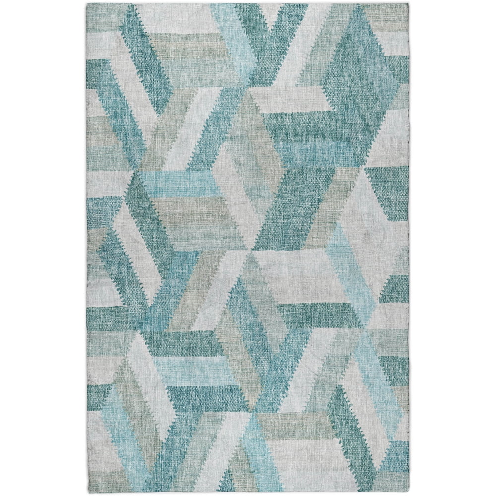 Dalyn Lorenzo Area Rug LN1-Teal LN1TE8X10 Teal, 8' x 10'