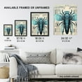 thumbnail image 4 of Fly Robot Hybrid Schematic Blueprint Futuristic Secret Complex Arcane Manuscript Gift For Him Man Cave Extra Large XL Wall Art Poster Print, 4 of 5