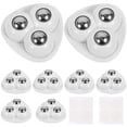 thumbnail image 1 of Mobutofu 8 Pcs Petites Roues pour Chariot Blanc à Utiliser Conteneur Usage Domestique, 1 of 7