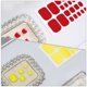 thumbnail image 3 of 12 sábanas pegatinas para uñas de los pies decoraciones exquisitas calcomanías de uñas cubiertas de uñas del dedo del pie, 3 of 5