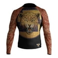 thumbnail image 2 of Men's Jaguar Warrior MMA BJJ Rash Guard Black Large, 2 of 3