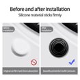 thumbnail image 4 of Trayknick 10Pcs Shock Absorber High Strength Non-shrinking Silicone Universal Car Door Shock Stickers Absorber for Auto, 4 of 13