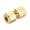 thumbnail image 4 of Uxcell Female Thread Tube OD Brass Compression Tube Fitting 8mm, 4 of 5