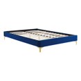 thumbnail image 2 of Modway Sutton Full Performance Velvet Bed Frame in Navy, 2 of 10