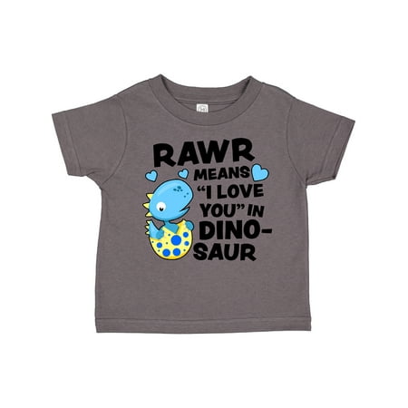 

Inktastic Rawr Means I Love You in Dinosaur Valentine Gift Toddler Boy or Toddler Girl T-Shirt
