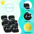 thumbnail image 4 of TELOLY 4Pcs Small Dog Booties - Reflective Strips, Quiet Sole, Paw Protection, Style 2, 4 of 7