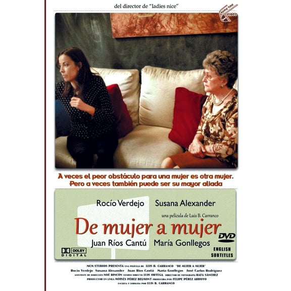 De Mujer A Mujer Spanish Movie - Film DVD with English Subtitles