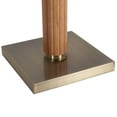 thumbnail image 5 of NOVA OF CALIFORNIA Tambo Floor Lamp - Natural Ash Wood Finish, Weathered Brass, 5 of 13