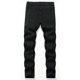 thumbnail image 3 of Pantalones Casuales Elásticos Lavados Sólidos Con Cierre de Cremallera Para Hombres Pantalones Vaqueros Odeerbi  ODB-6, 3 of 8