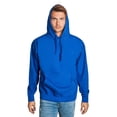 thumbnail image 2 of Mens Heavyweight Casual Pullover Hoodie Sweatshirt with Front Pocket (Royal Blue, 2XL), 2 of 4