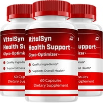 Vitalsyn Capsules – Vitalsin All Natural Glycogen Support, 3 Pack, 180 Capsules