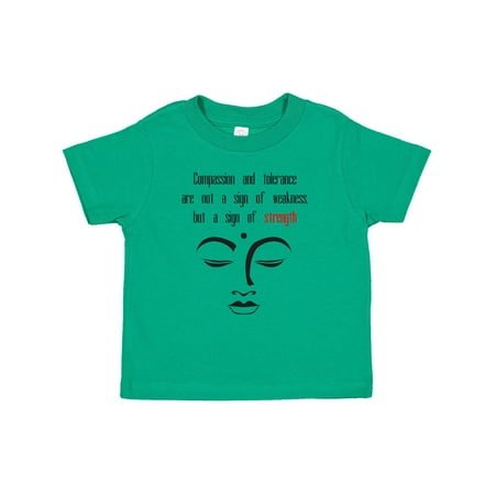 

Inktastic Buddha Saying Gift Toddler Toddler Girl T-Shirt