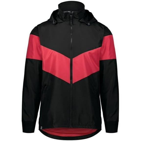 Holloway Sportswear XL Potomac Jacket Black/Scarlet 229527
