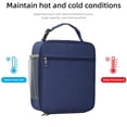 thumbnail image 4 of Fiambrera Bolsa de almuerzo para hombres y mujeres Fiambrera de gran capacidad Bolsas de almuerzo reutilizables Bolsa de almuerzo aislada Fiambrera térmica, 4 of 5