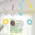 thumbnail image 3 of Donut Party Dangling Swirls - Party Decor - 12 Pieces, 3 of 3