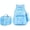 Blue, variant on Soda Candy 3PCS School Backpack Set Lightweight Water Resistant Star Printed Backpacks with Ergonomic Back Support, Padded Shoulder Straps