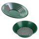 thumbnail image 1 of Gold panning set 2 pieces, plastic sieve and metal detection tool, rust-proof designLightweight and durable, suitable for outdoor mining, 1 of 5