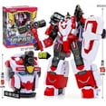 thumbnail image 4 of Miniforce X Super Cop Transformer Robot Head Badge, figura de acción de deformación de fuerza, juguetes de Anime coreano, regalos para niños, 4 of 5