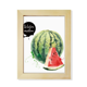 thumbnail image 1 of Yuca fruta sabrosa sana acuarela Escritorio de madera Arte Pintura 6x8 pulgadas marco de foto foto, 1 of 4
