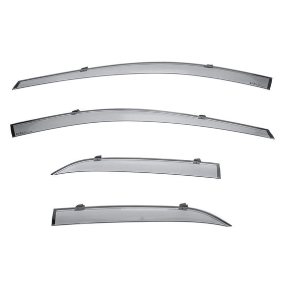 Wellvisors Side Window Visors Wind Deflectors Rain Guard Premiums Series for 2019 2020 2021 2022 2023 2024 Toyota Corolla Hatchback 3-847TY053